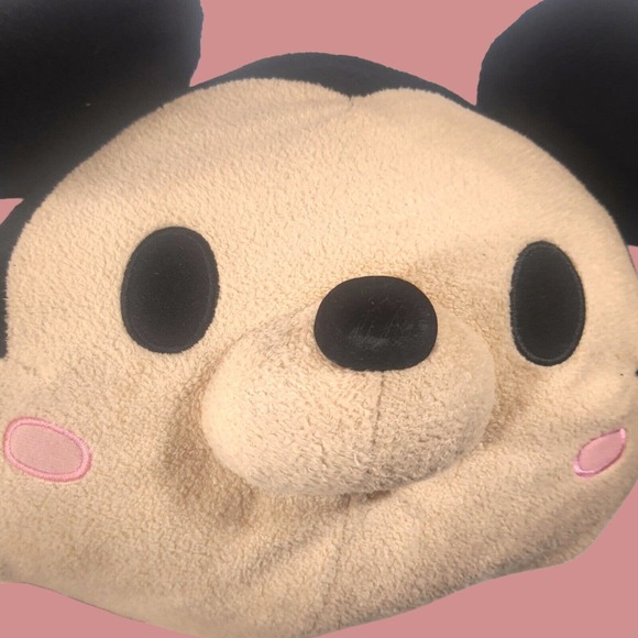 Disney Jumbo Mickey & Minnie Mouse Tsum Tsum Large Plush Pillow Authenti… - Picture 11 of 16